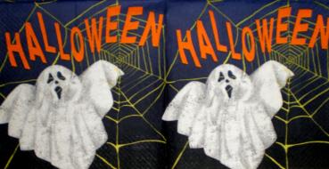 045 Halloween - 3-ply (blue) - Heitmann